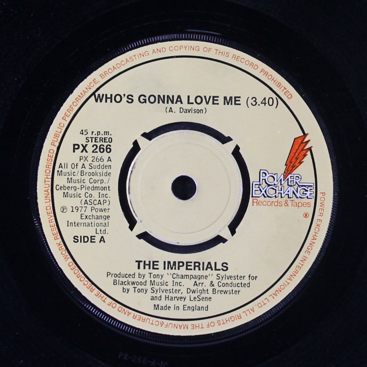who's gonna love me / can you imagine by IMPERIALS