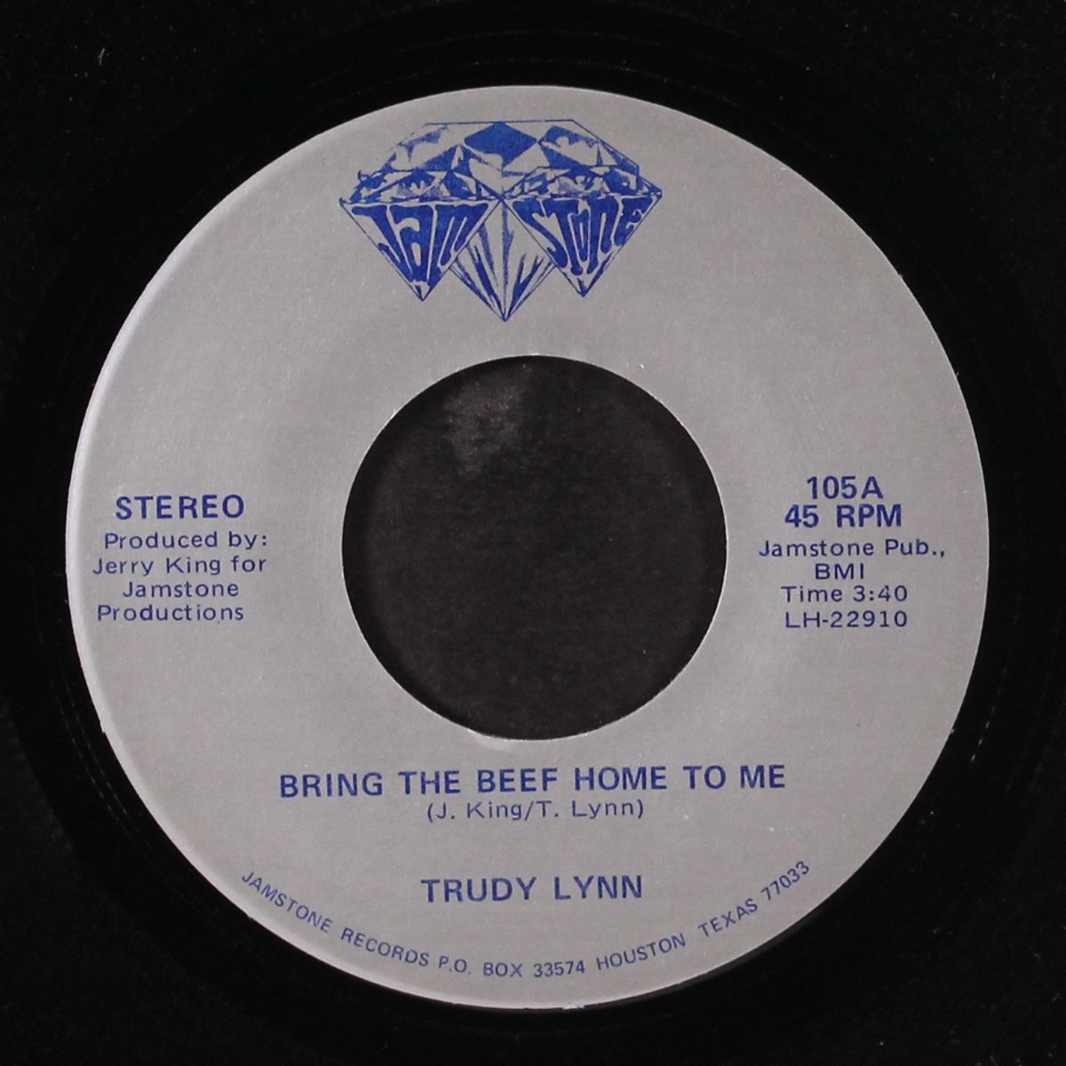 bring the beef home to me / instrumental by TRUDY LYNN