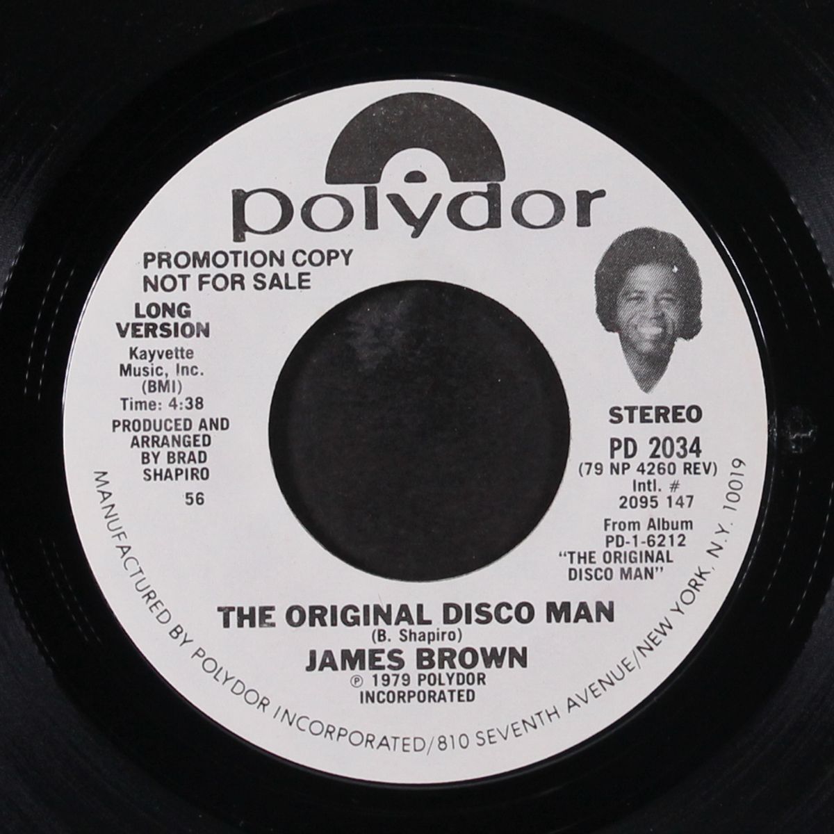 the original disco man / same by JAMES BROWN