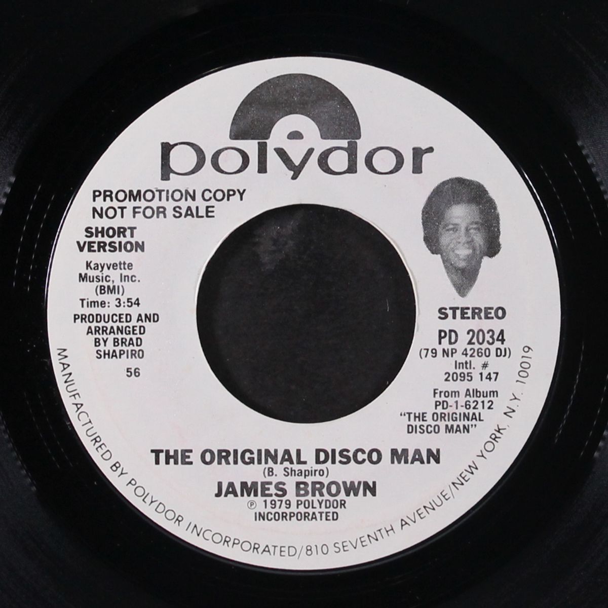 the original disco man / same by JAMES BROWN