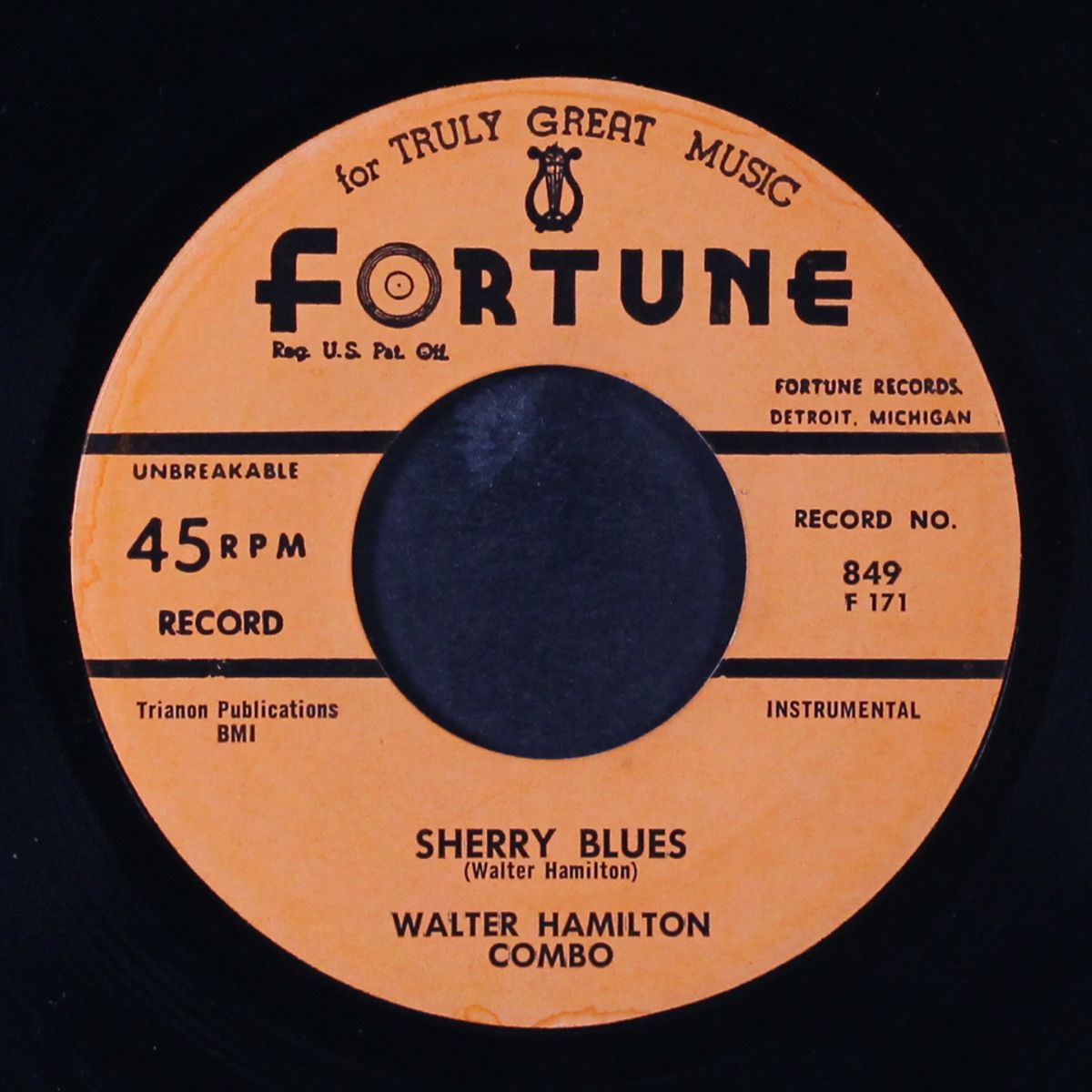 sherry blues / peaches and cream by WALTER HAMILTON