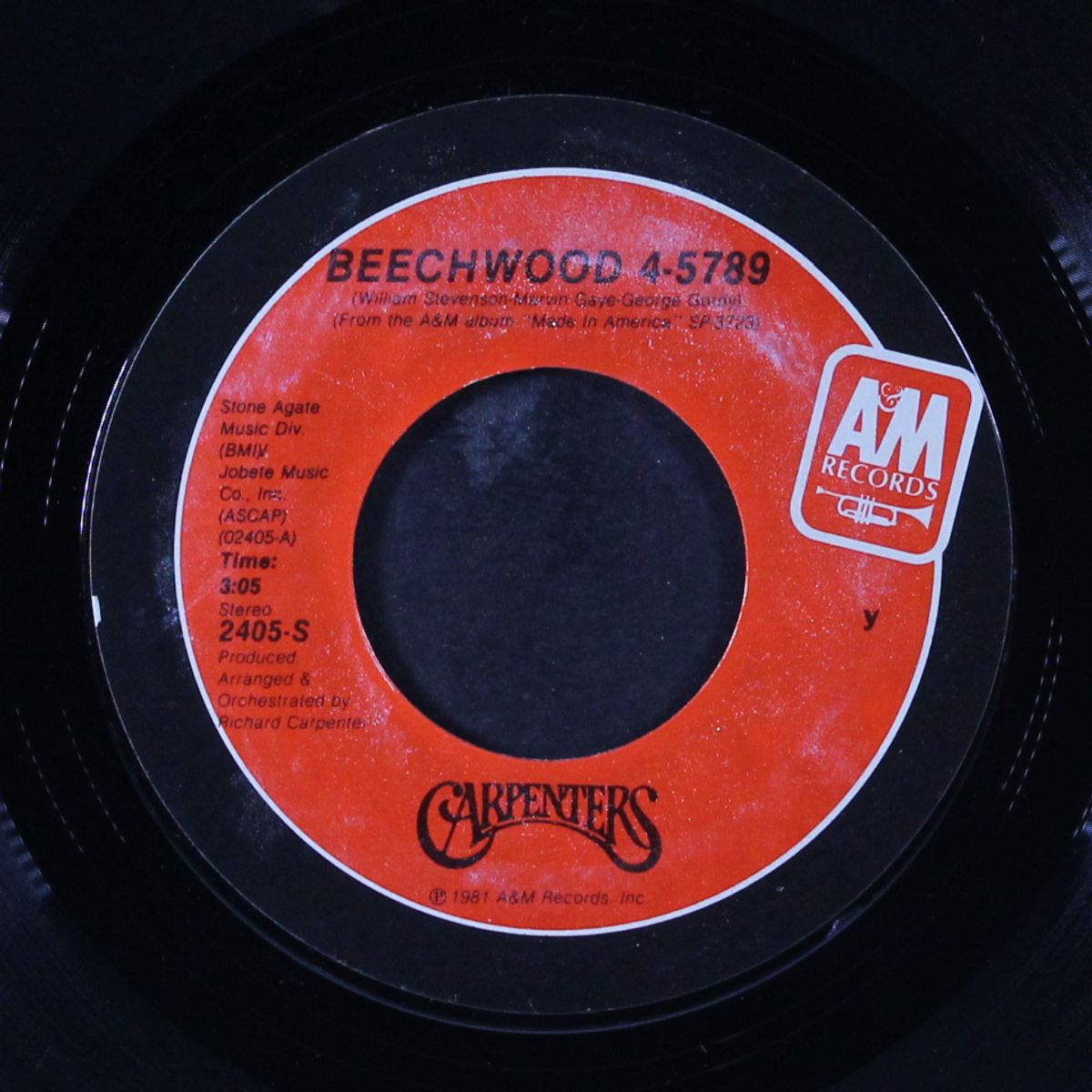 beechwood 4-5789 / two sides by CARPENTERS