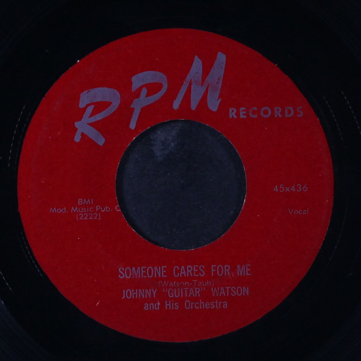 someone cares for me / blue stars by JOHNNY 'GUITAR' WATSON