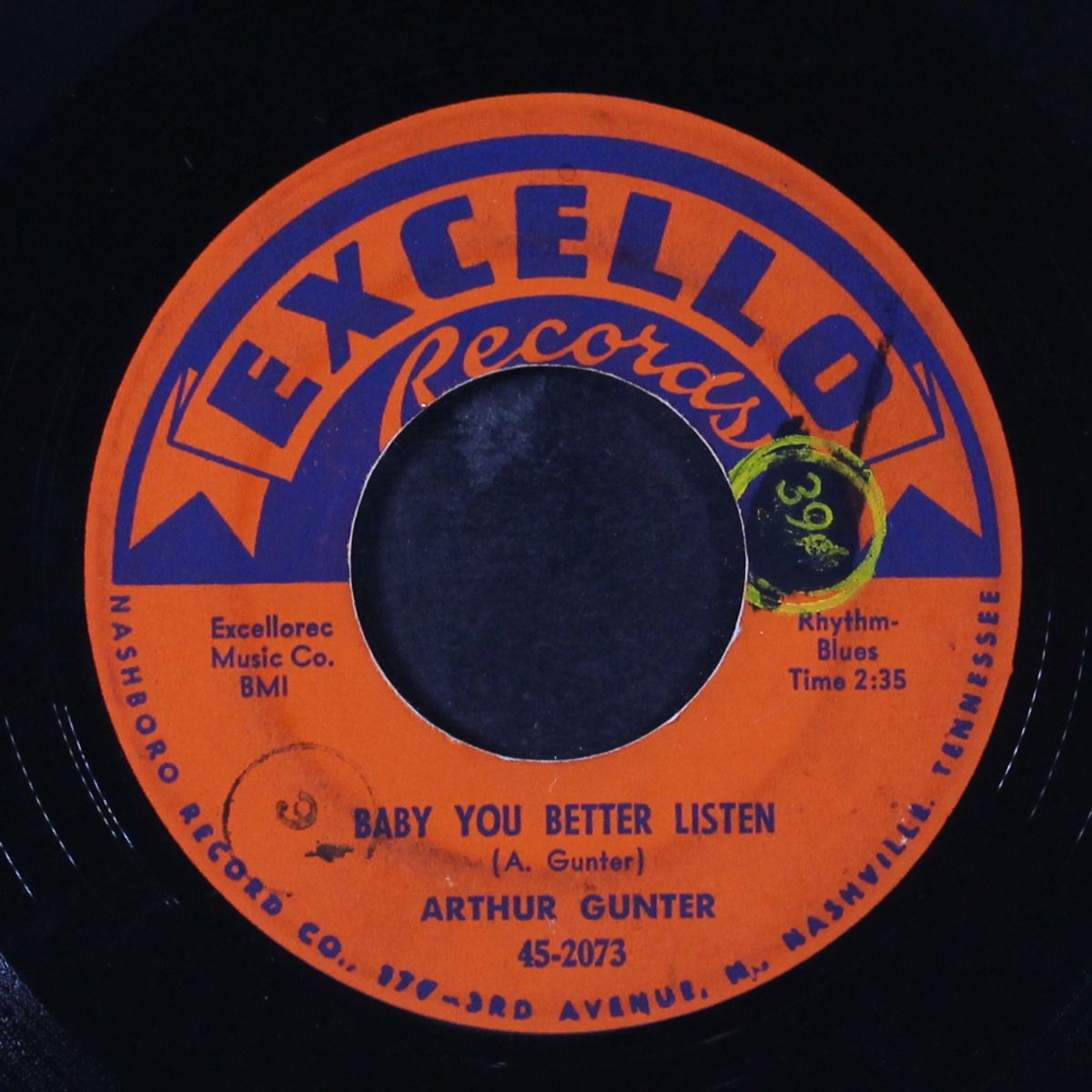 trouble with my baby / baby you better listen by ARTHUR GUNTER