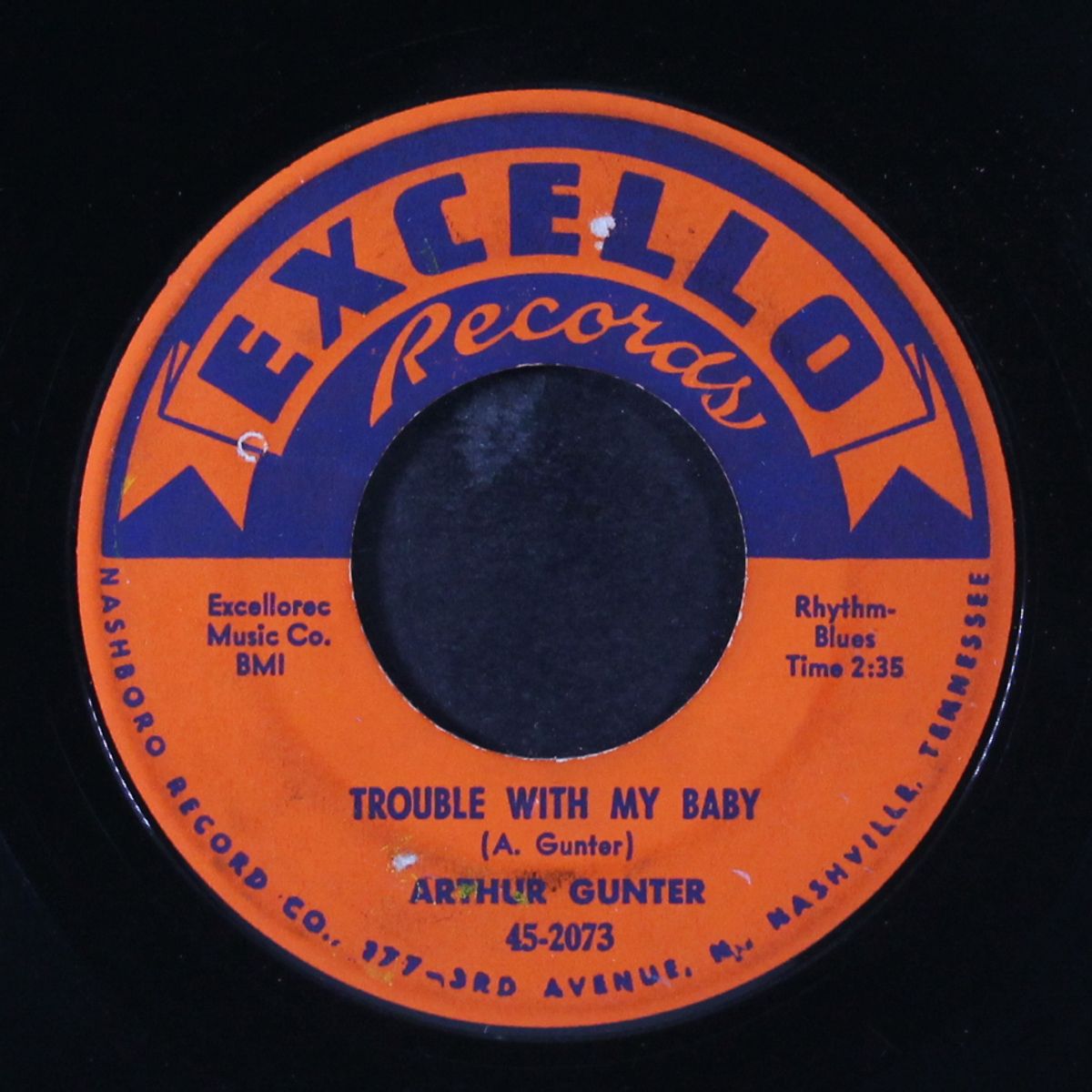 trouble with my baby / baby you better listen by ARTHUR GUNTER