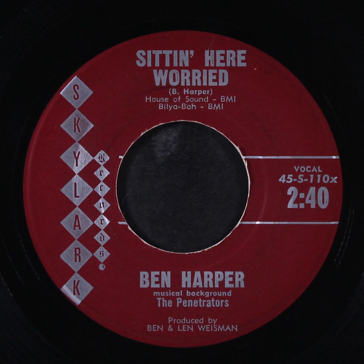 which-a-way / sittin' here worried by BEN HARPER & PENETRATORS