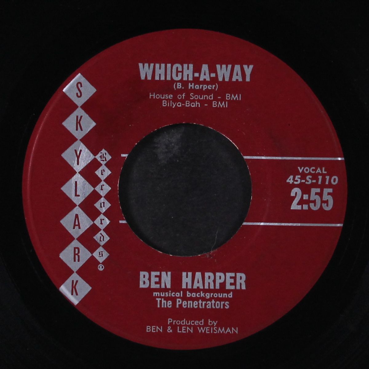 which-a-way / sittin' here worried by BEN HARPER & PENETRATORS