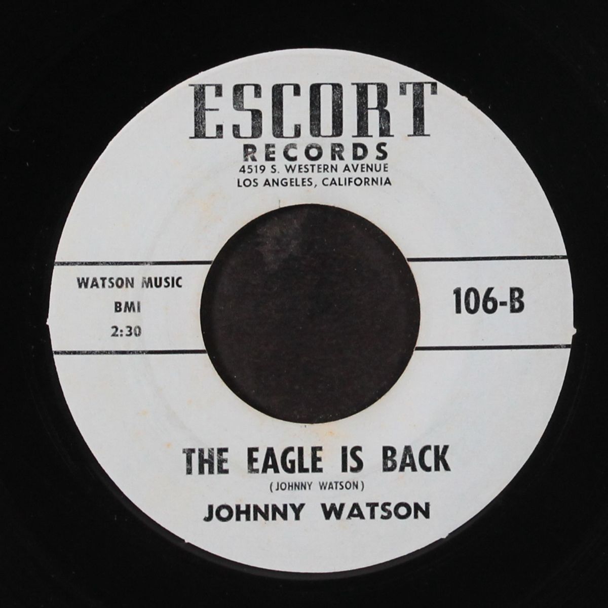 looking back / the eagle is back by JOHNNY WATSON