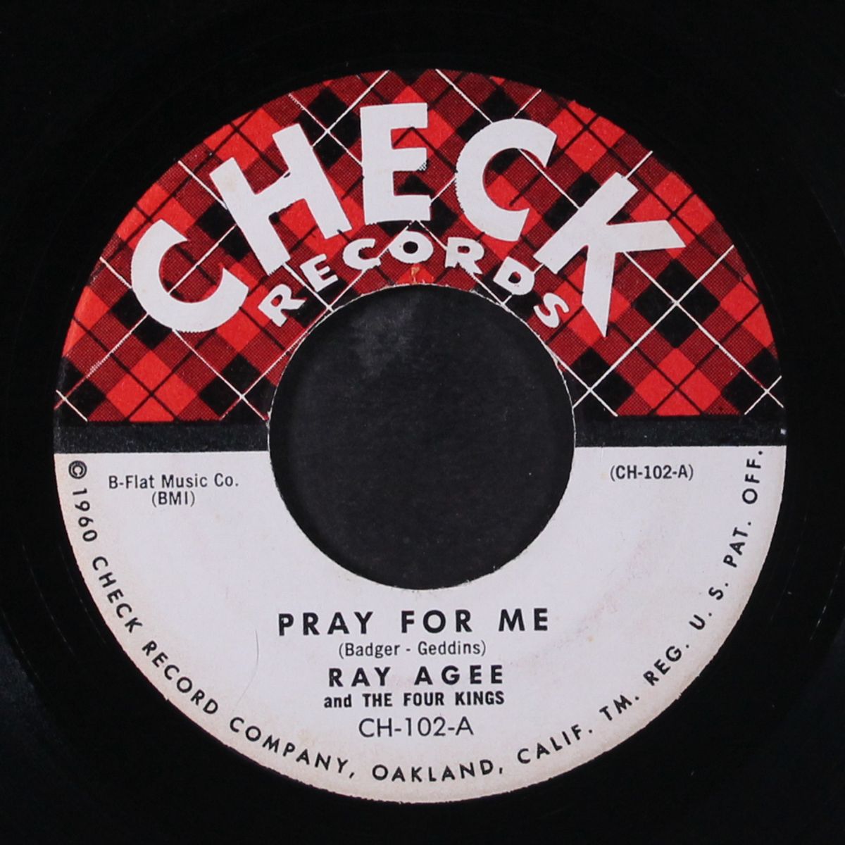 pray for me / swingin' partner by RAY AGEE & FOUR KINGS