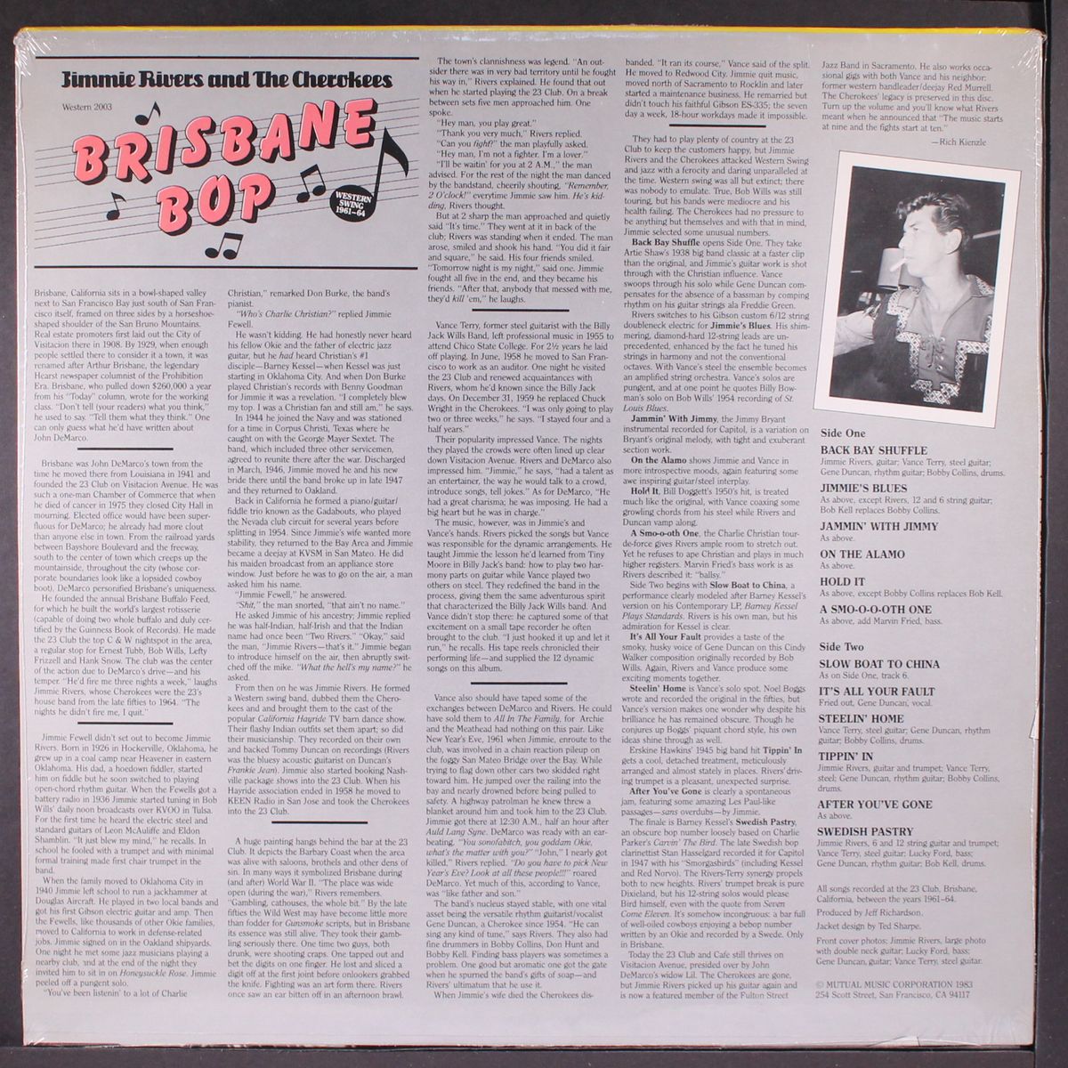brisbane bop by JIMMIE RIVERS & CHEROKEES