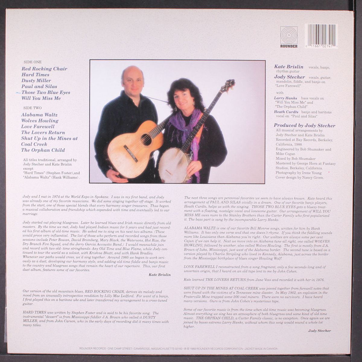 a song that will linger by JODY STECHER & KATE BRISLIN