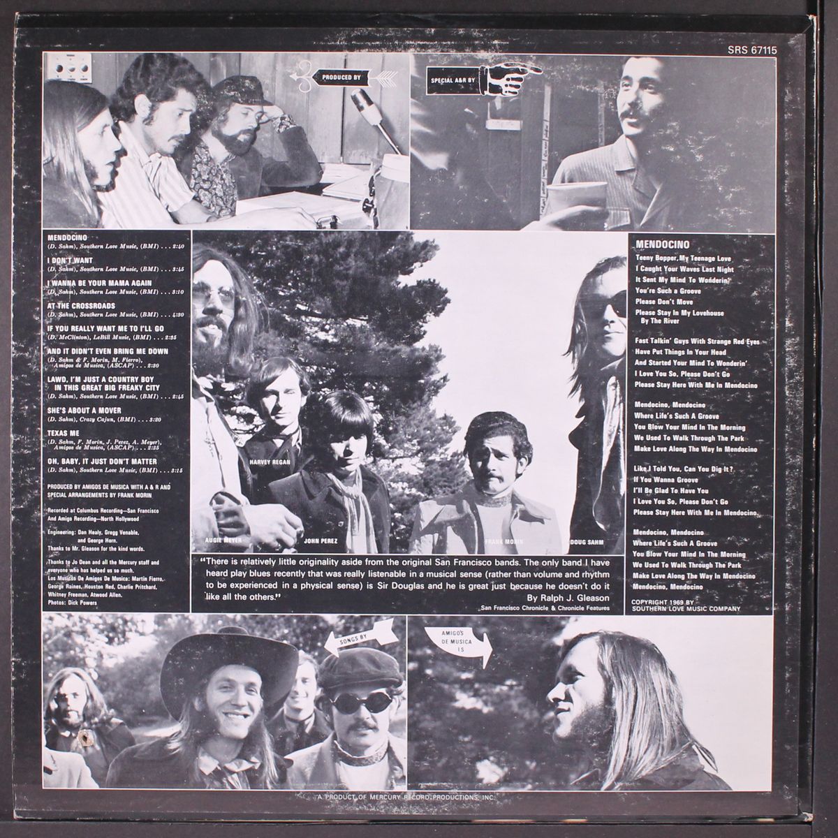 mendocino by SIR DOUGLAS QUINTET