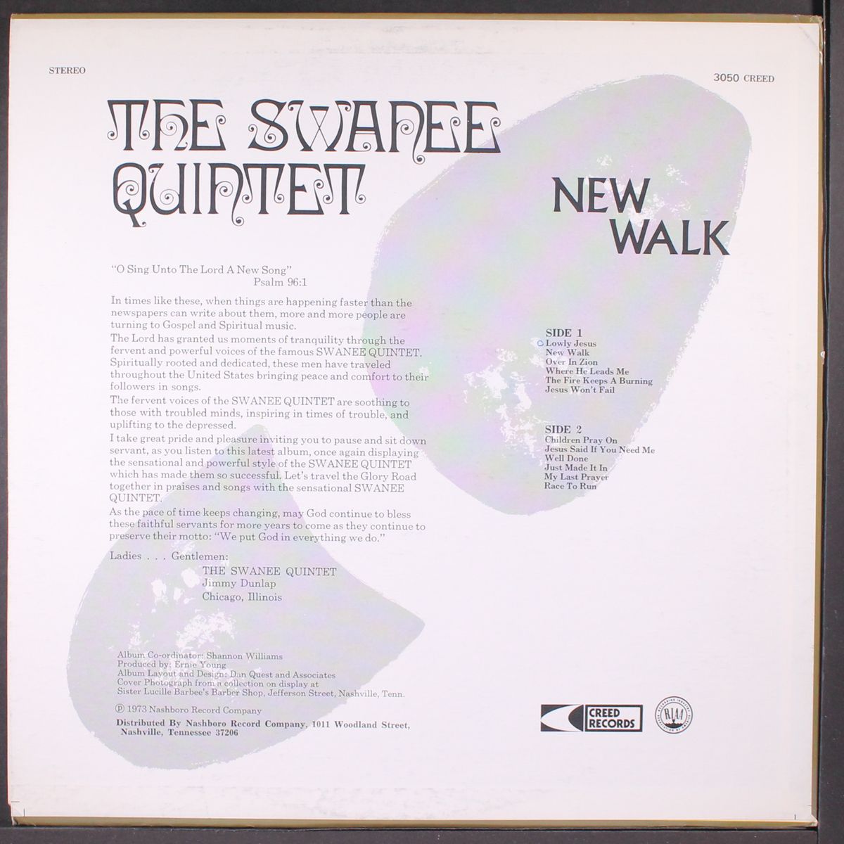 new walk by SWANEE QUINTET