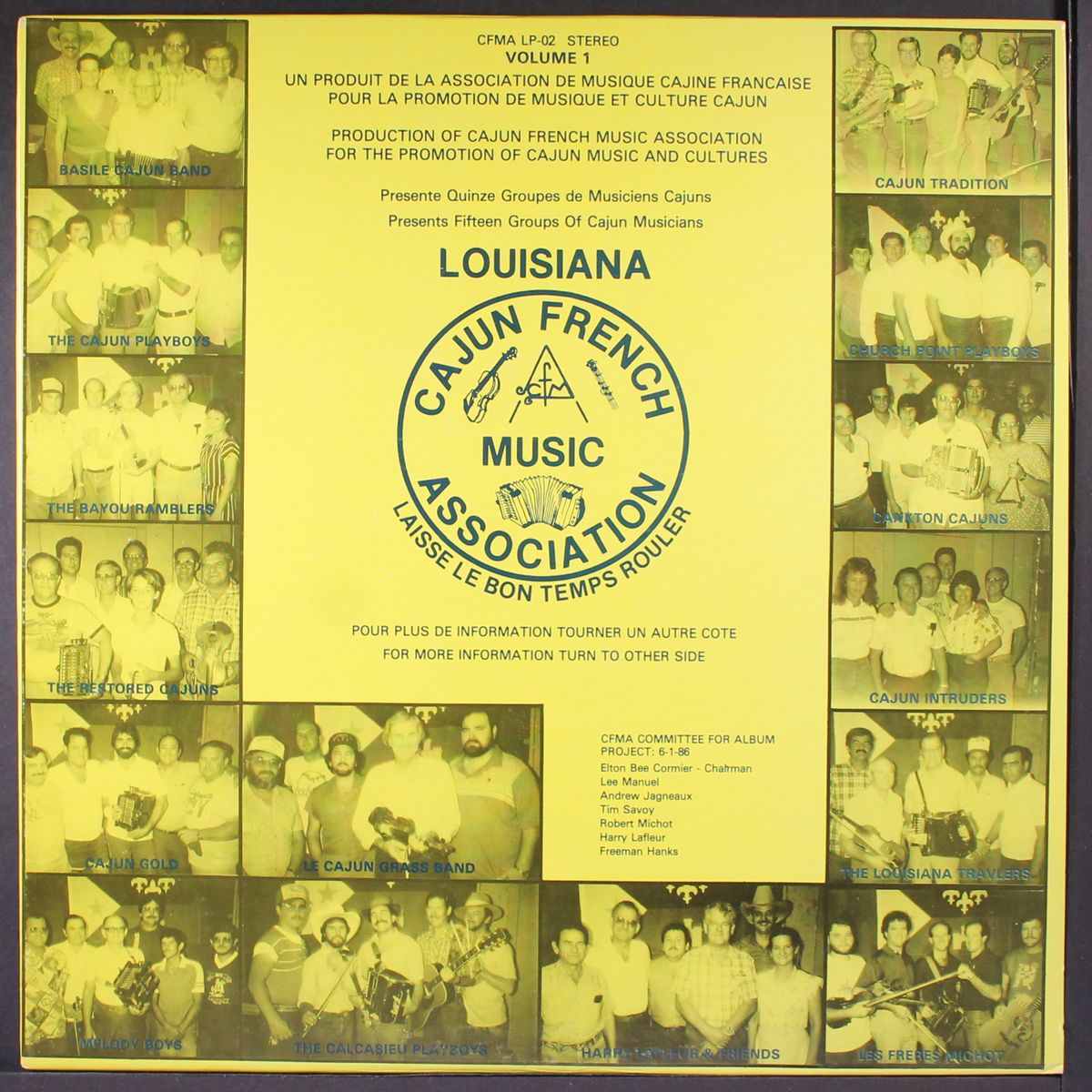 cajun french music association, vol. 1 by VARIOUS