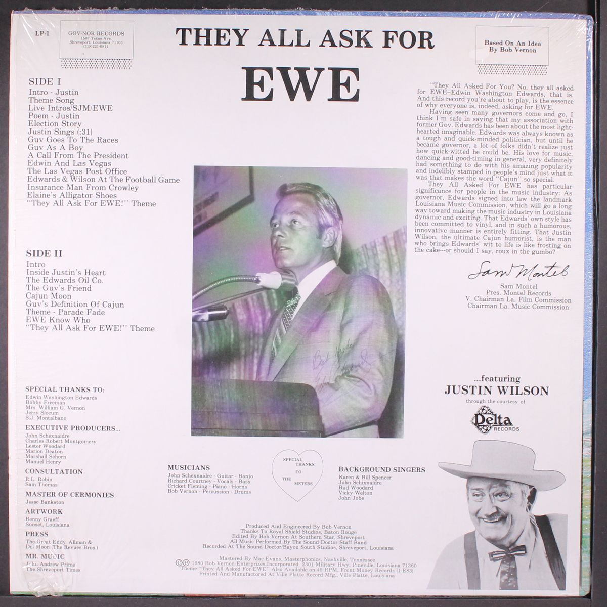 they all asked for ewe by JUSTIN WILSON