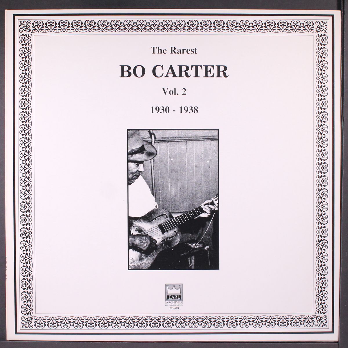 the rarest bo carter, vol. 2 1930-1938 by BO CARTER