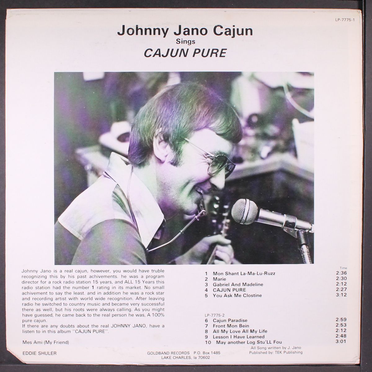 cajun pure by JOHNNY JANO CAJUN