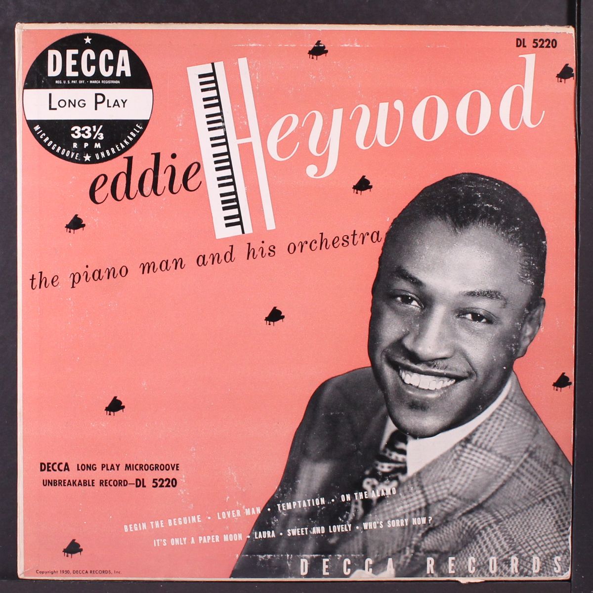 the piano man, vol. 1 by EDDIE HEYWOOD