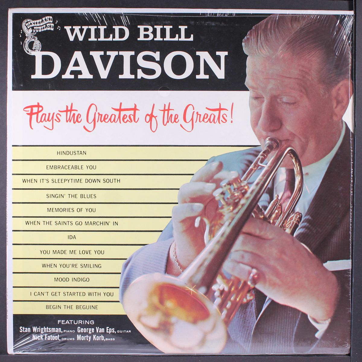 plays the greatest of the greats! by WILD BILL DAVISON