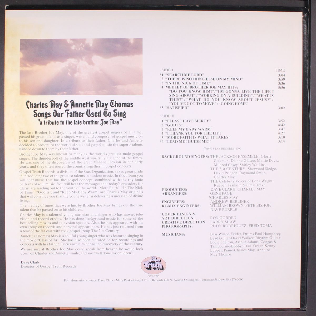 songs our father used to sing by CHARLES MAY & ANNETTE MAY THOMAS
