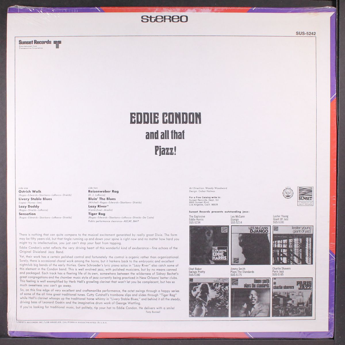 and all that pjazz by EDDIE CONDON
