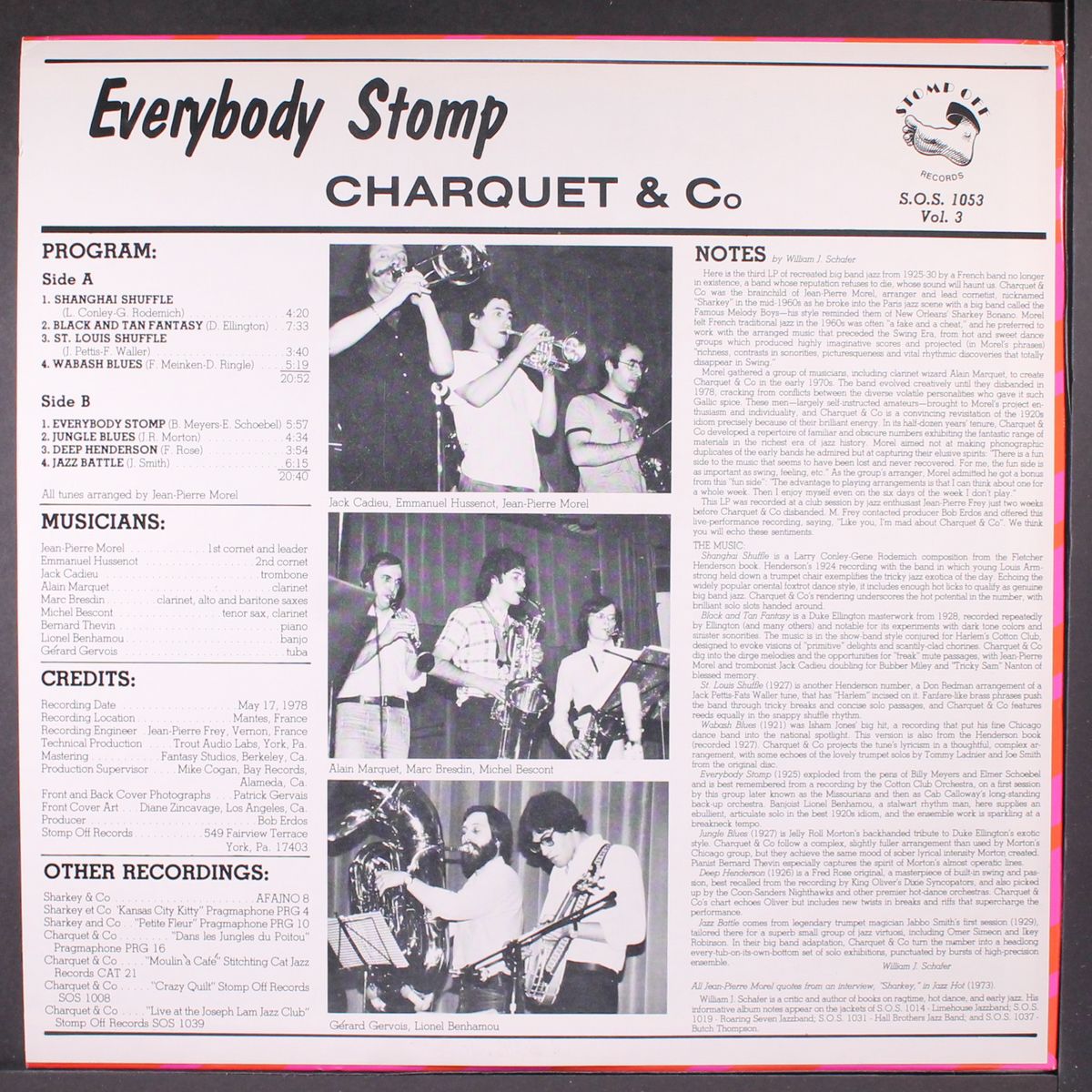 everybody stomp by CHARQUET & CO