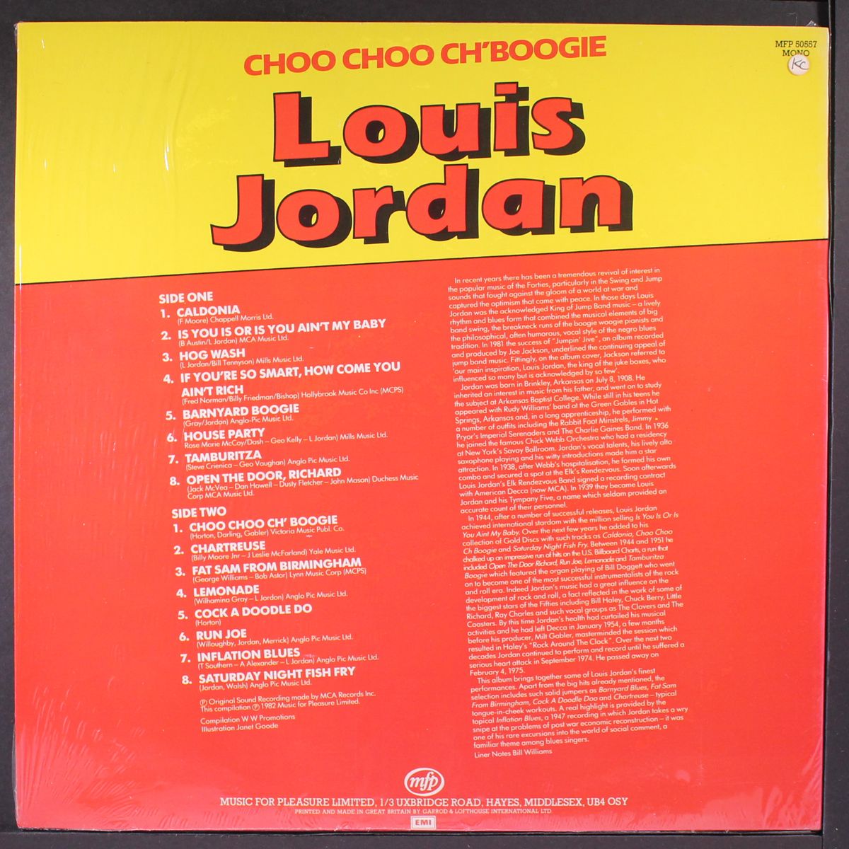 choo choo ch'boogie by LOUIS JORDAN