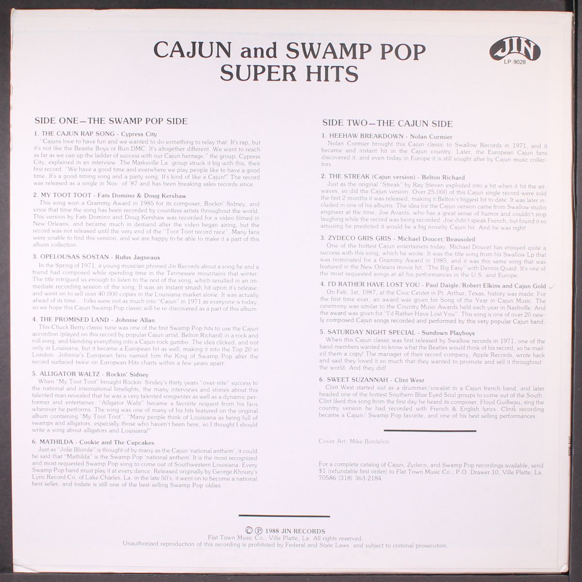 cajun and swamp pop super hits by VARIOUS