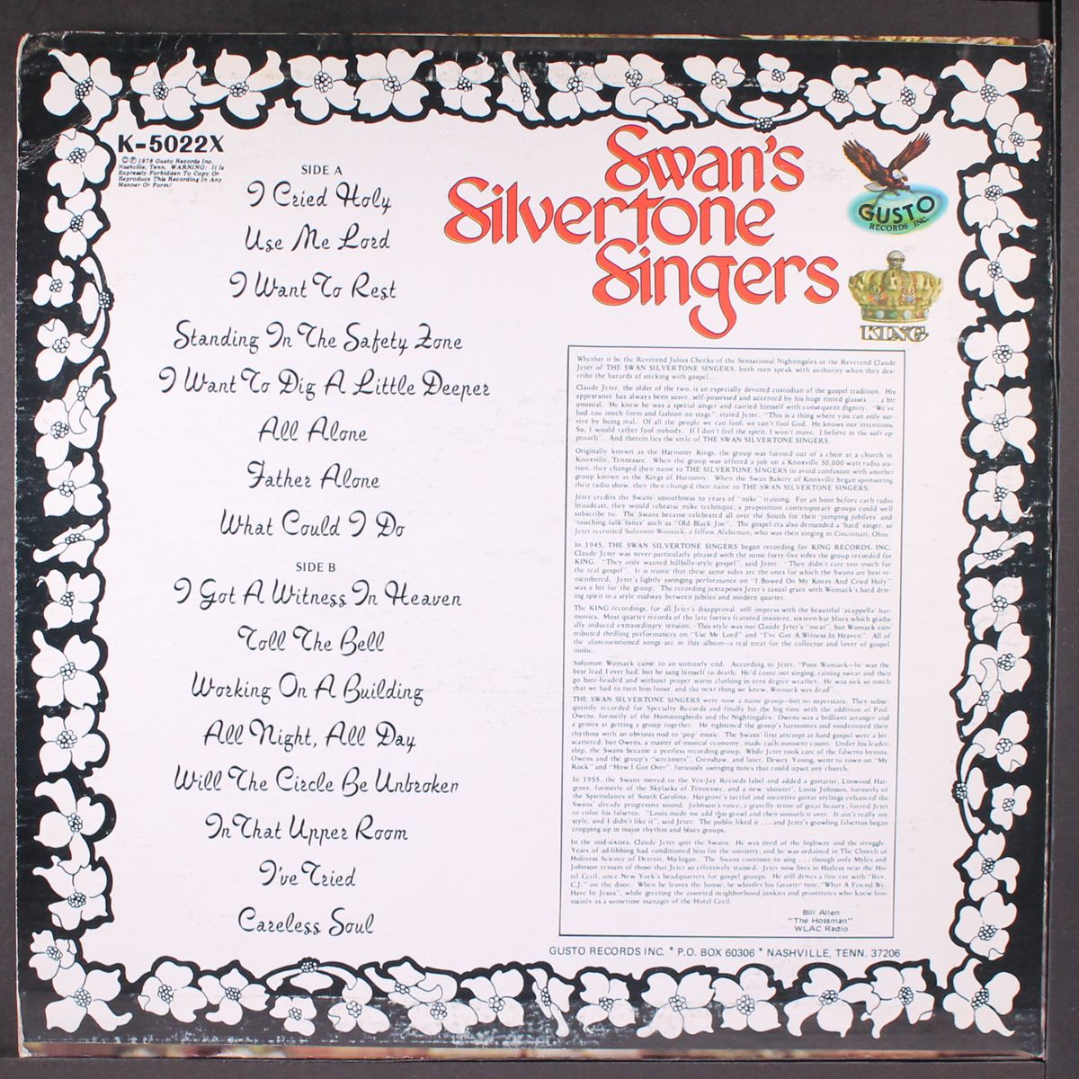 greatest hits by SWAN SILVERTONE SINGERS
