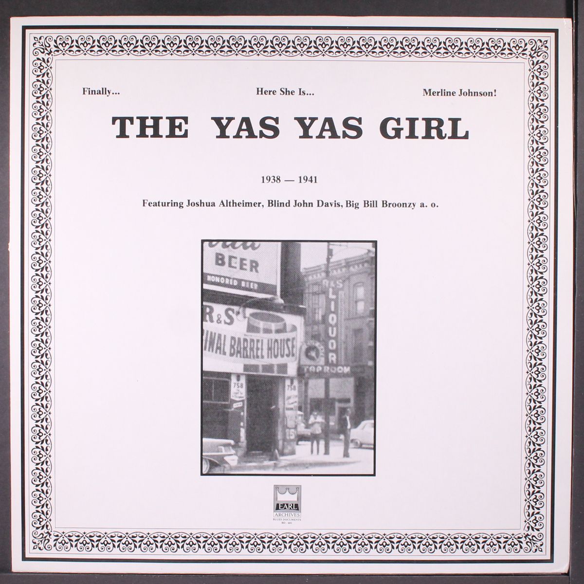 the yas yas girl 1938-1941 by MERLINE JOHNSON