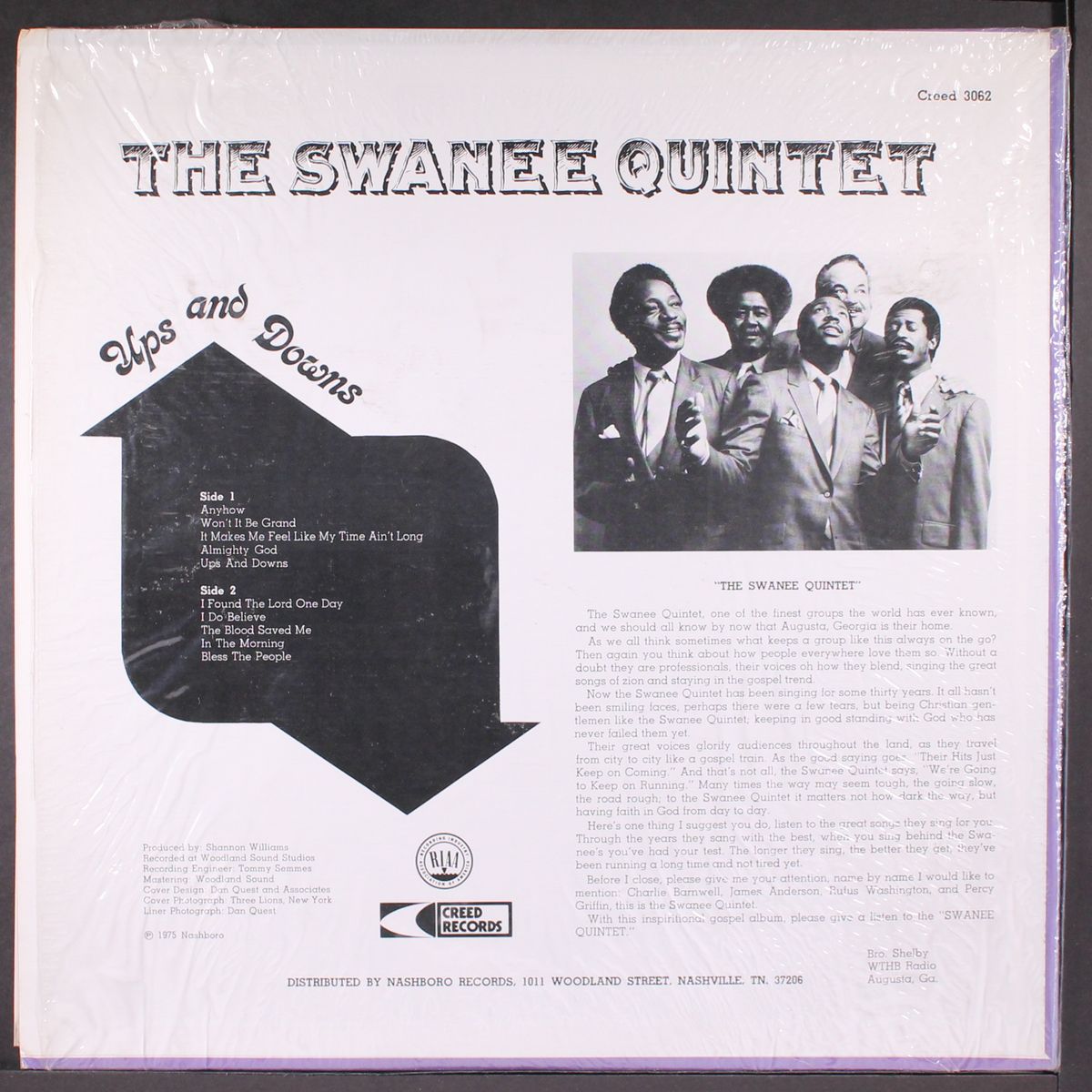 ups and downs by SWANEE QUINTET