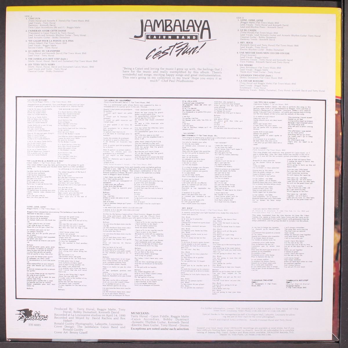 c'est fun! by JAMBALAYA CAJUN BAND