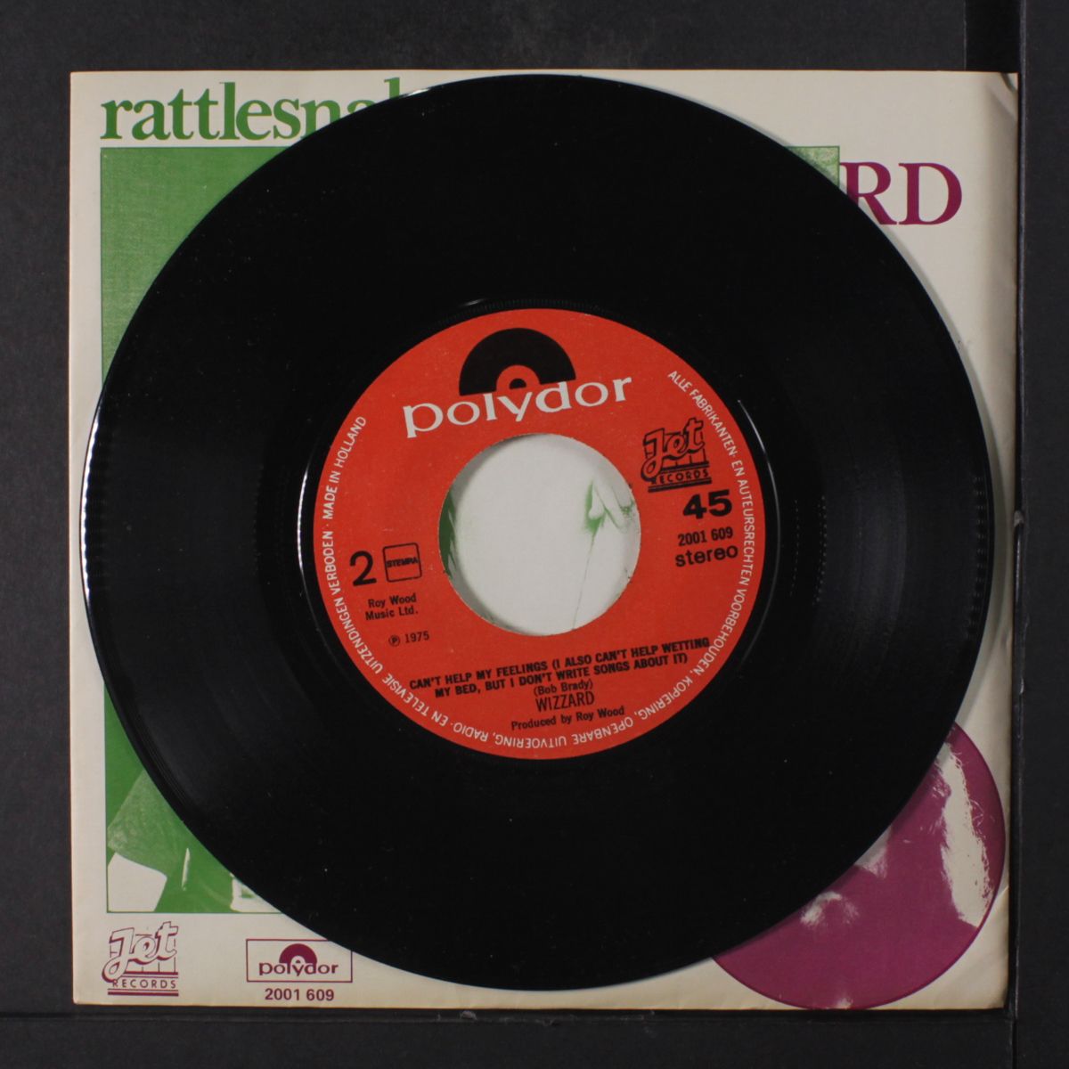 rattlesnake roll / can't help my feelings by WIZZARD