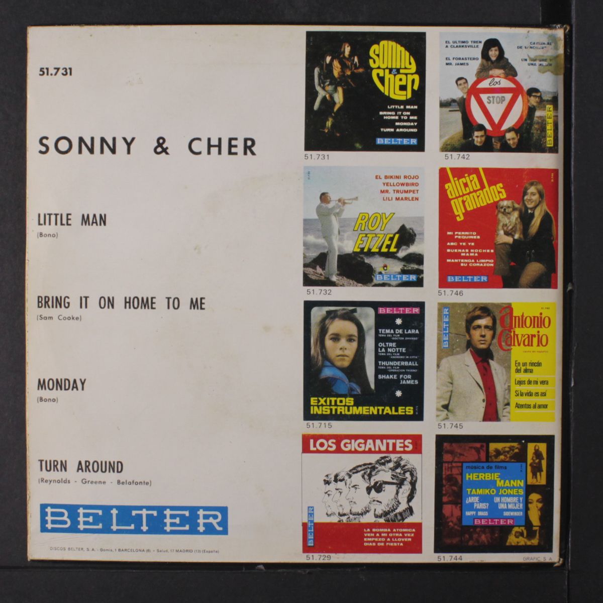 little man + 3 by SONNY & CHER