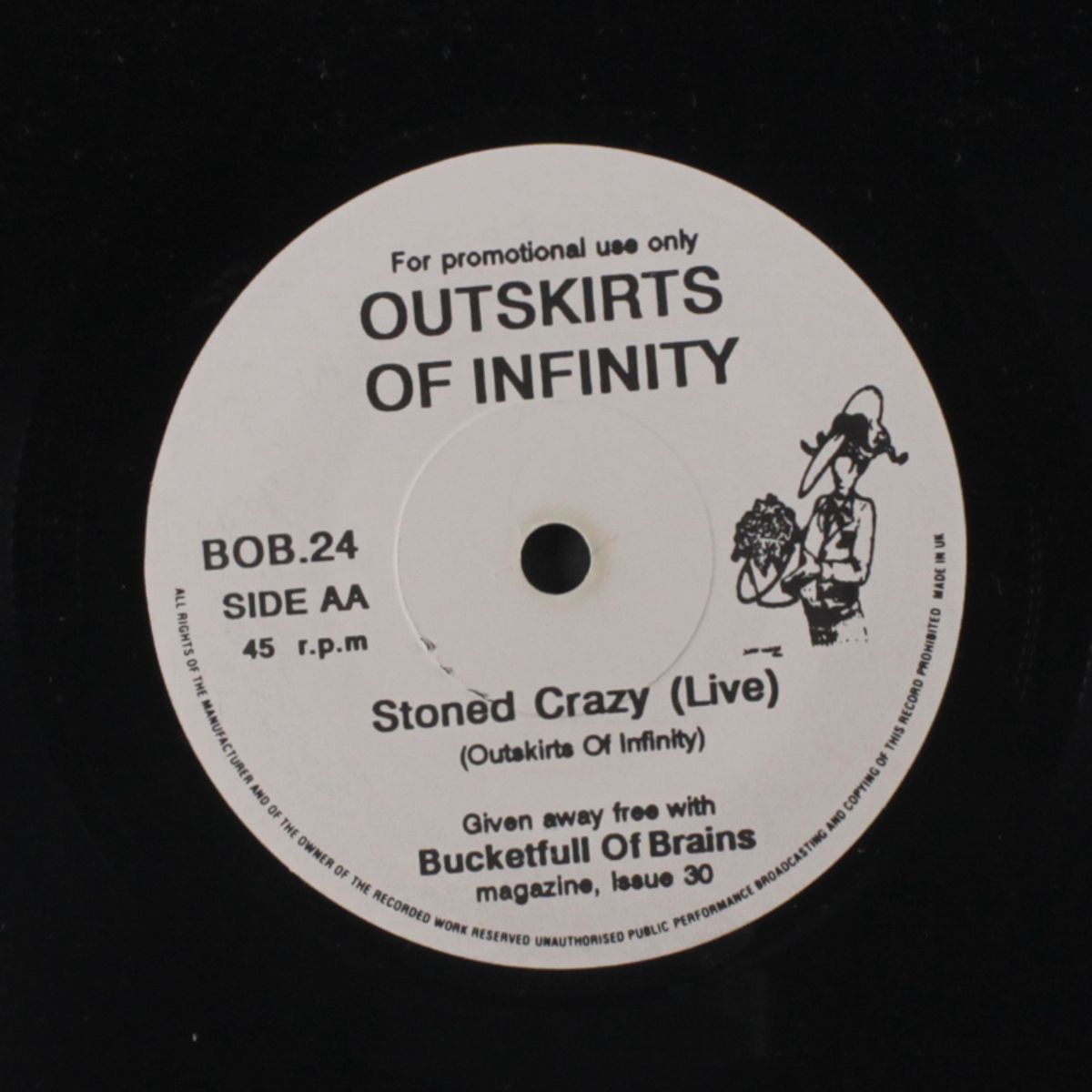stoneage cinderella / stoned crazy by DIED PRETTY / OUTSKIRTS OF INFINITY
