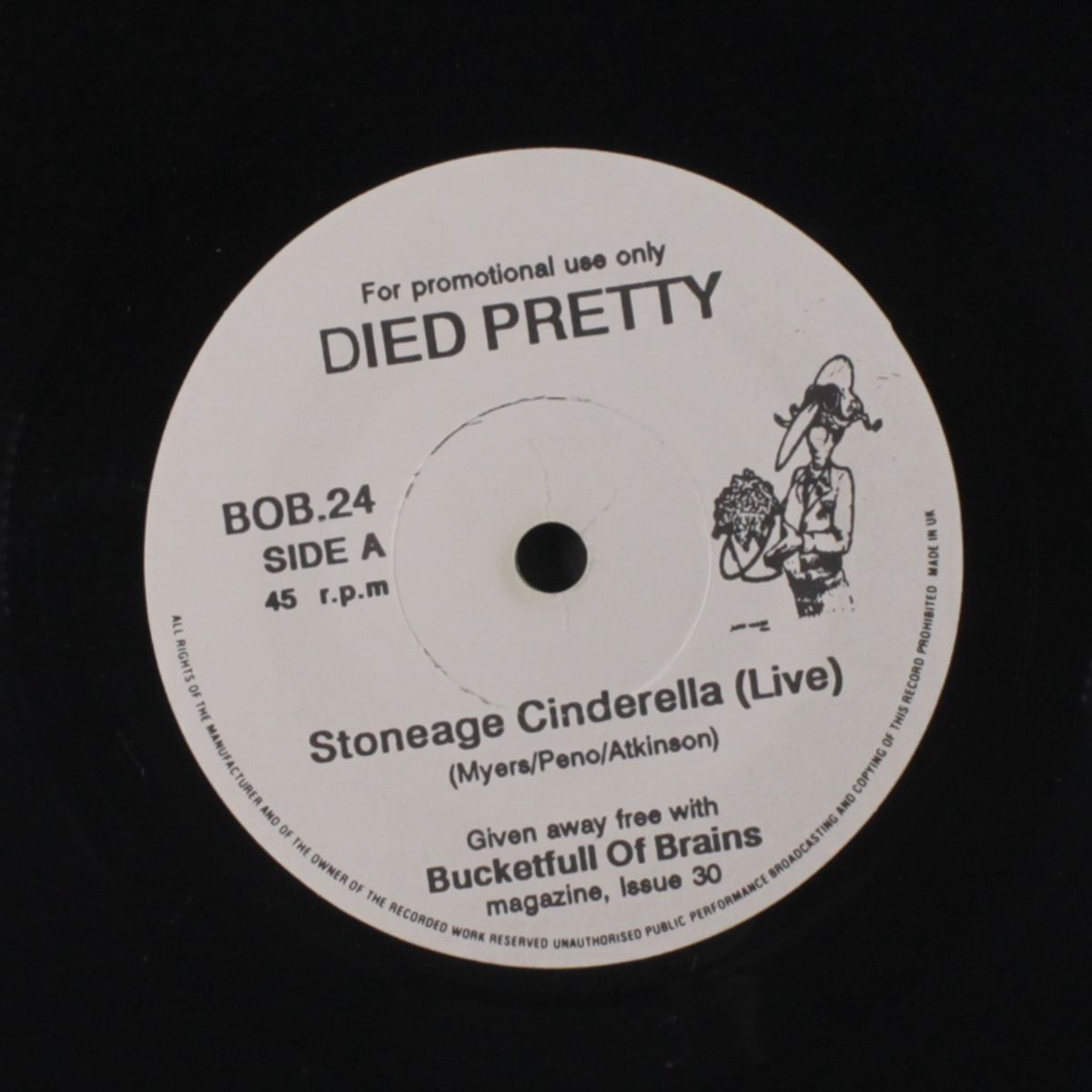 stoneage cinderella / stoned crazy by DIED PRETTY / OUTSKIRTS OF INFINITY