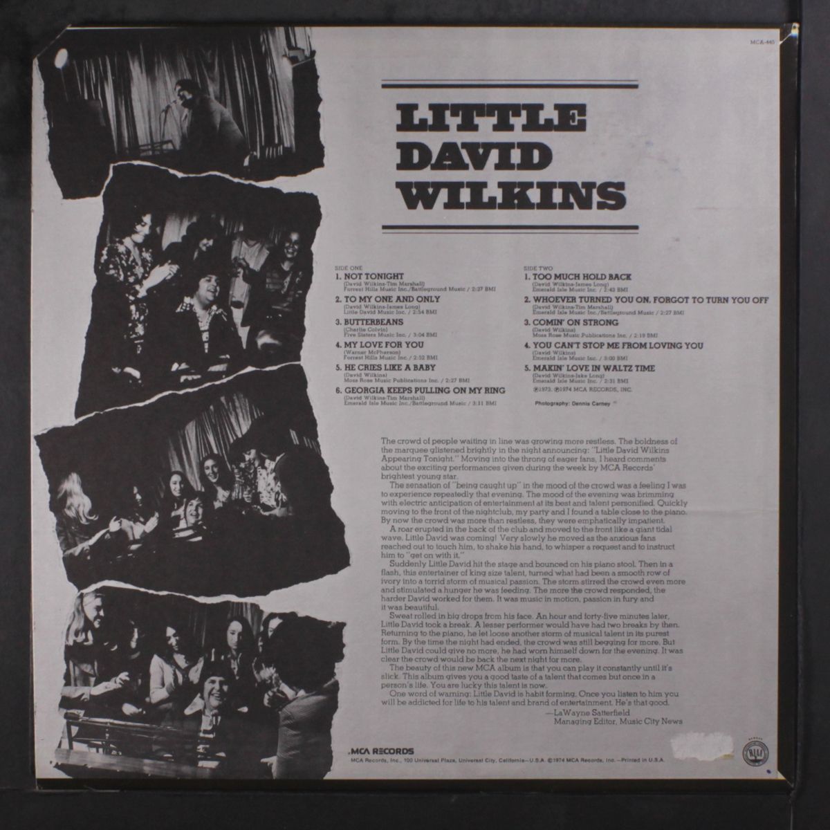 little david wilkins by LITTLE DAVID WILKINS