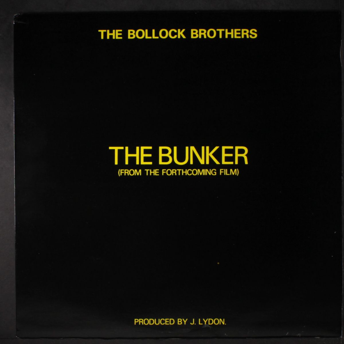 the bunker (from the forthcoming film) by BOLLOCK BROTHERS
