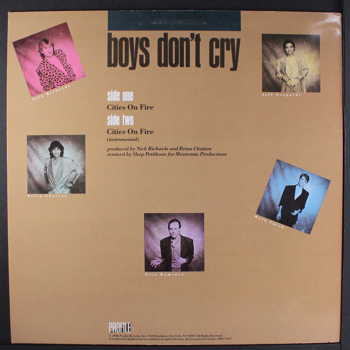 cities on fire / instro by BOYS DON'T CRY