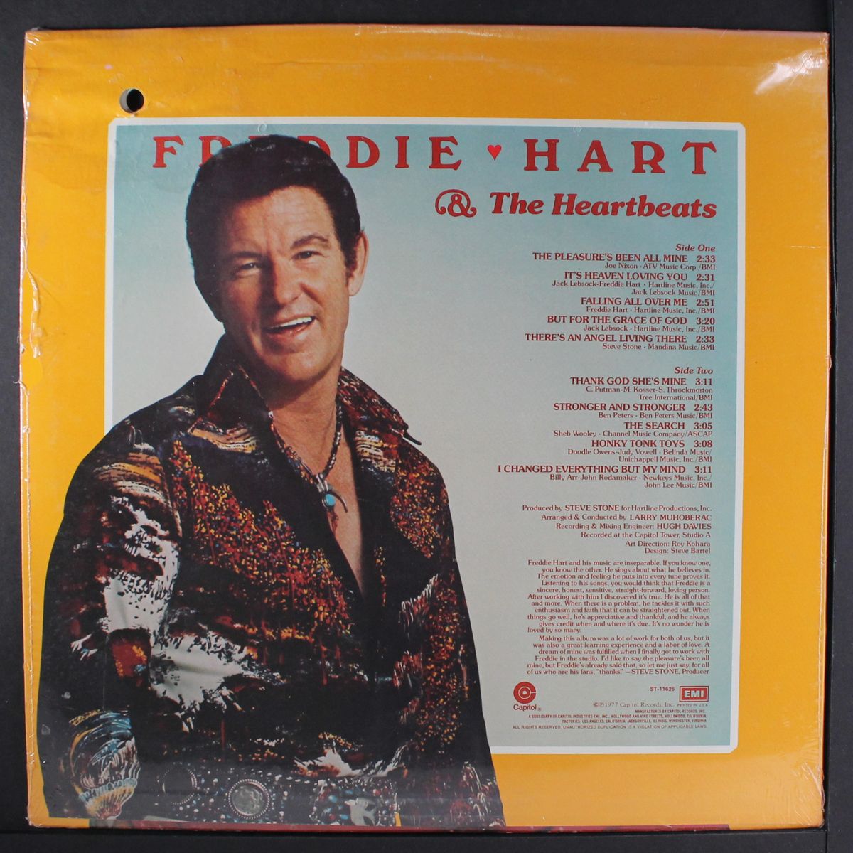 the pleasure's been all mine by FREDDIE HART