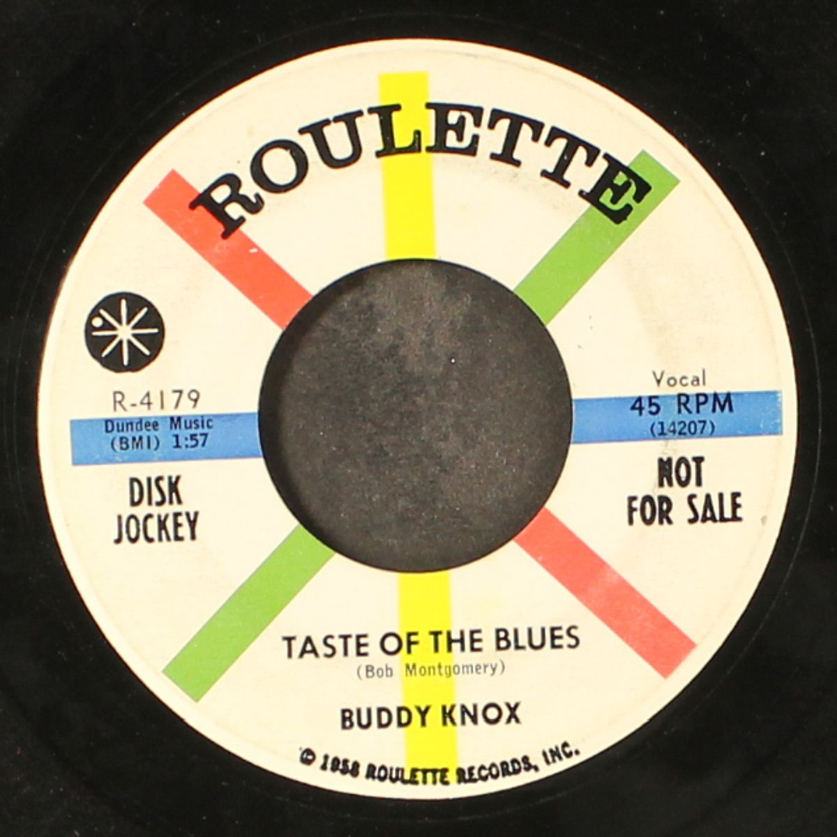 i ain't sharin' sharon / taste of the blues by BUDDY KNOX