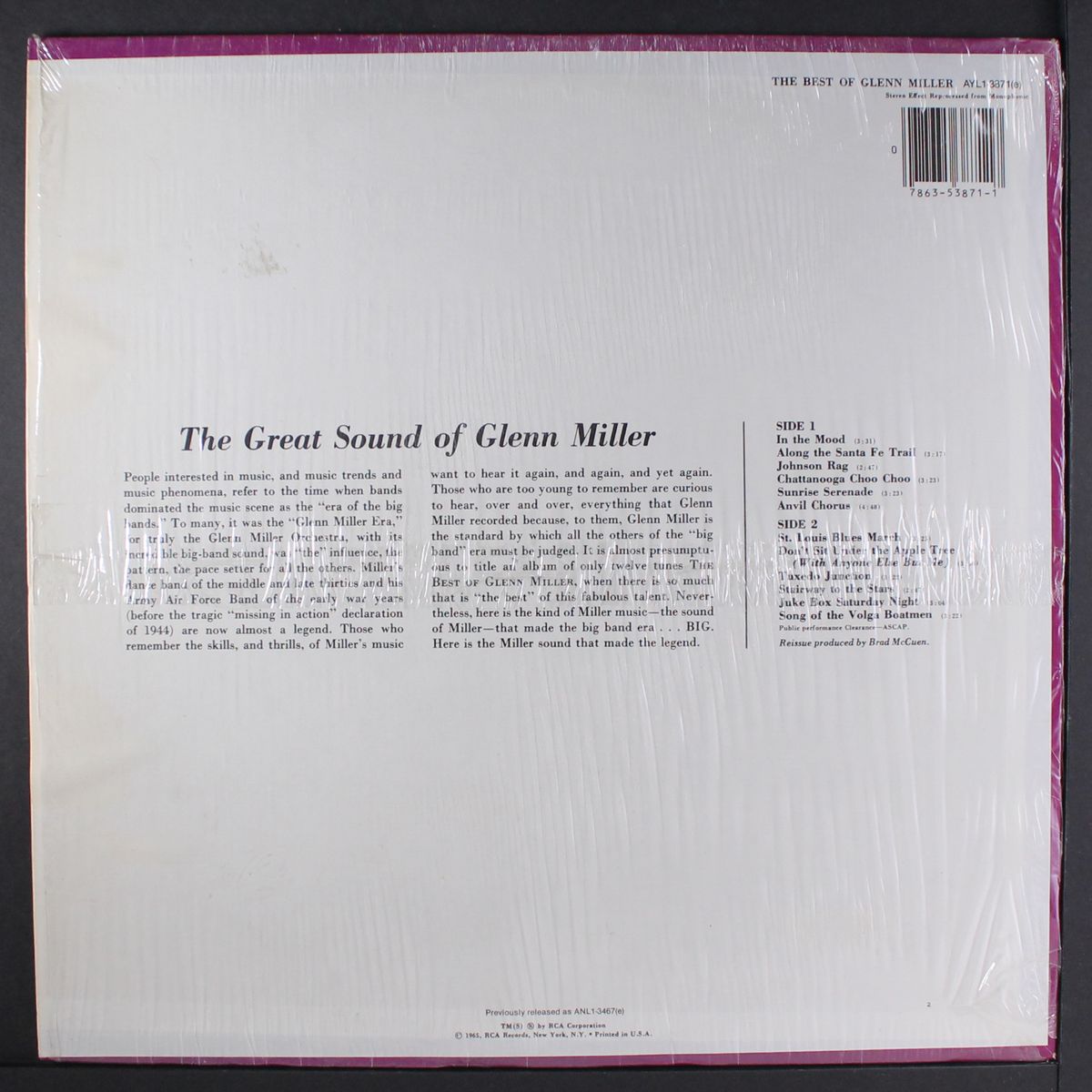 best of by GLENN MILLER