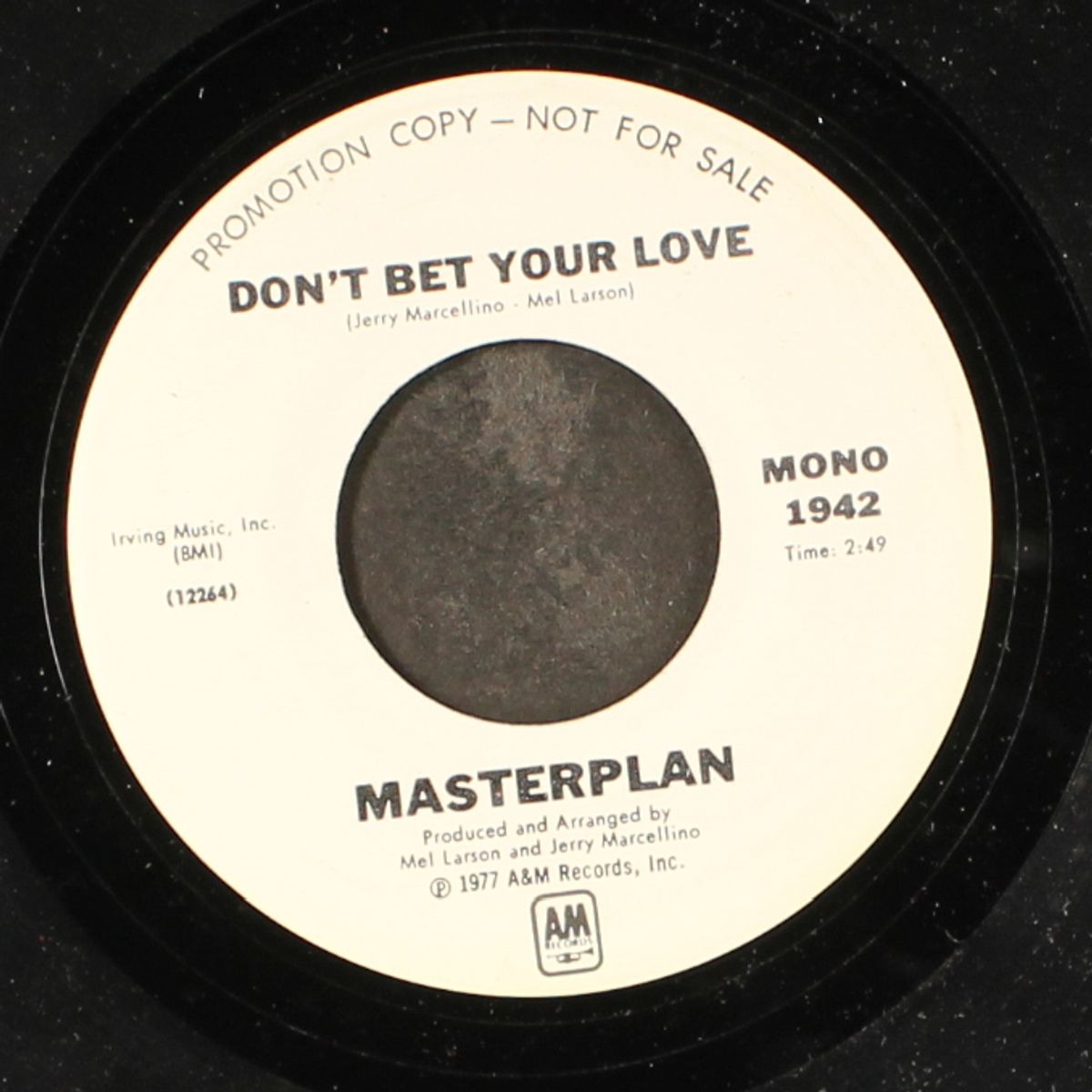 don't bet your love / mono by MASTERPLAN