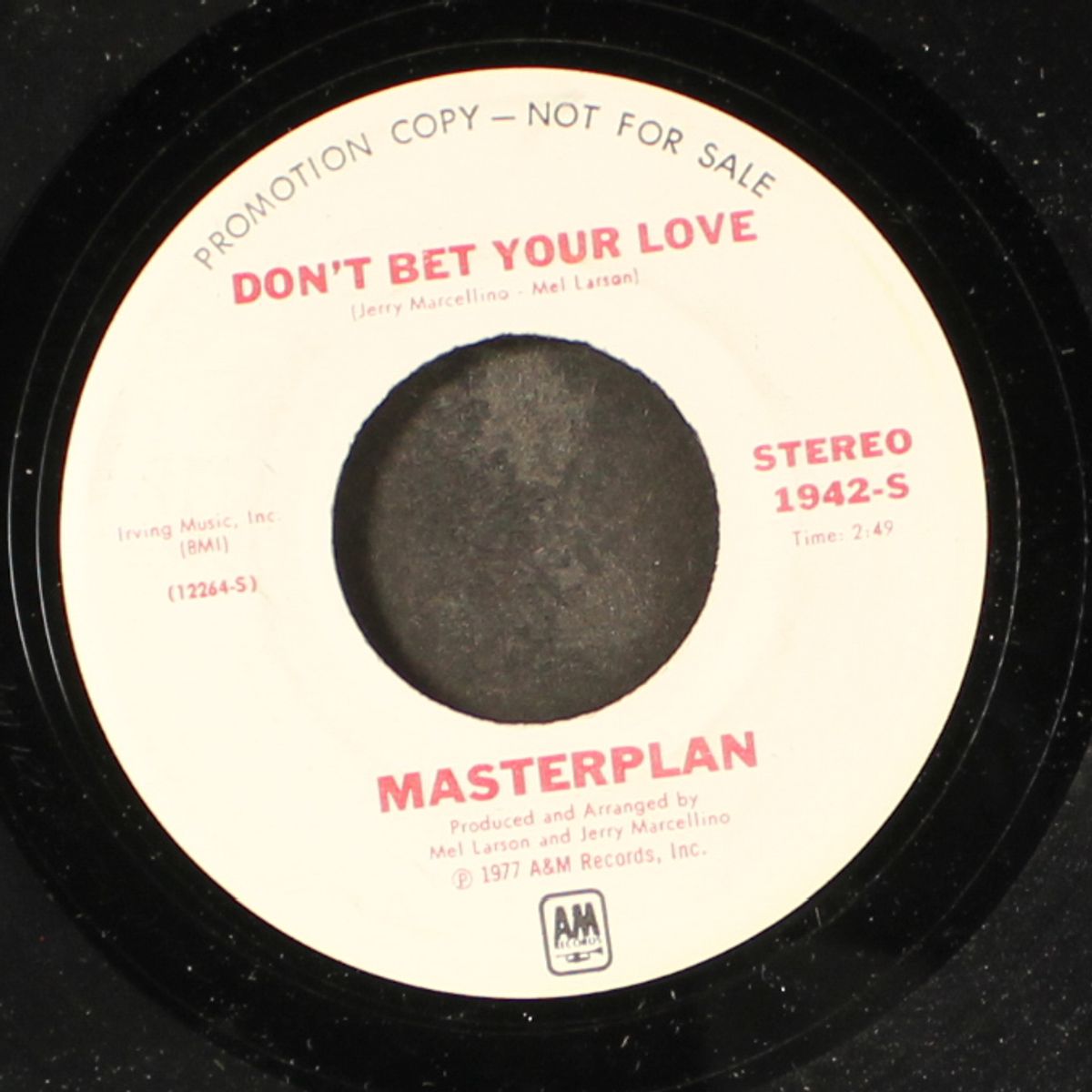 don't bet your love / mono by MASTERPLAN