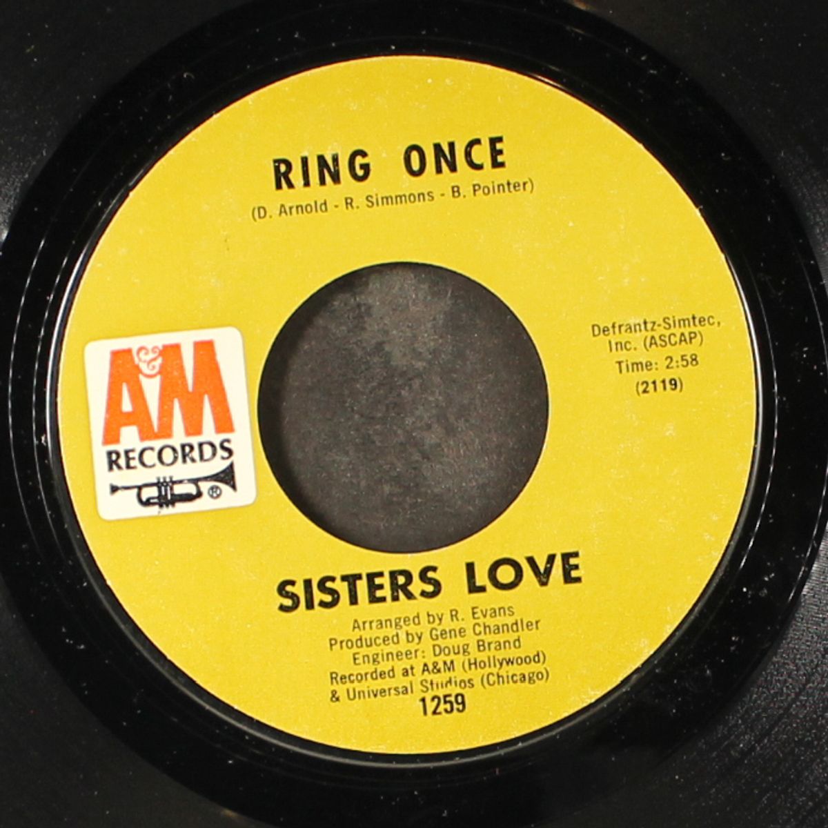 are you lonely? / ring once by SISTERS LOVE