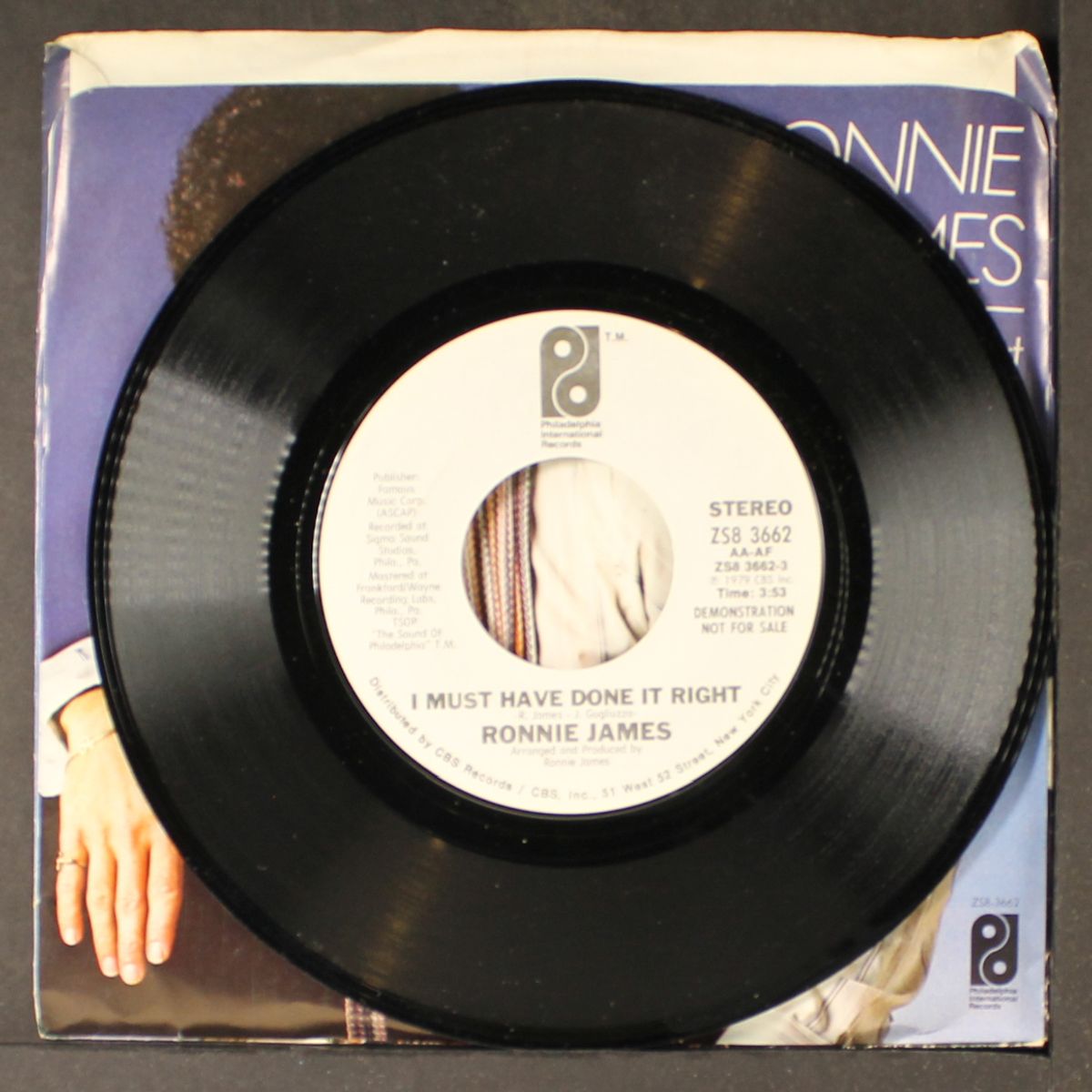 i must have done it right / mono by RONNIE JAMES