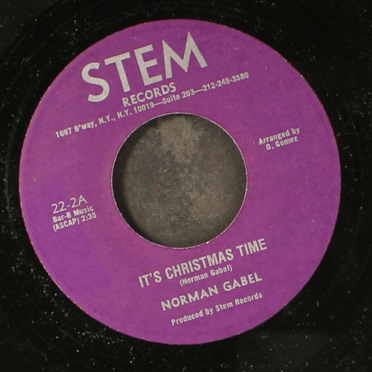 it's christmas time / i've seen by NORMAN GABEL
