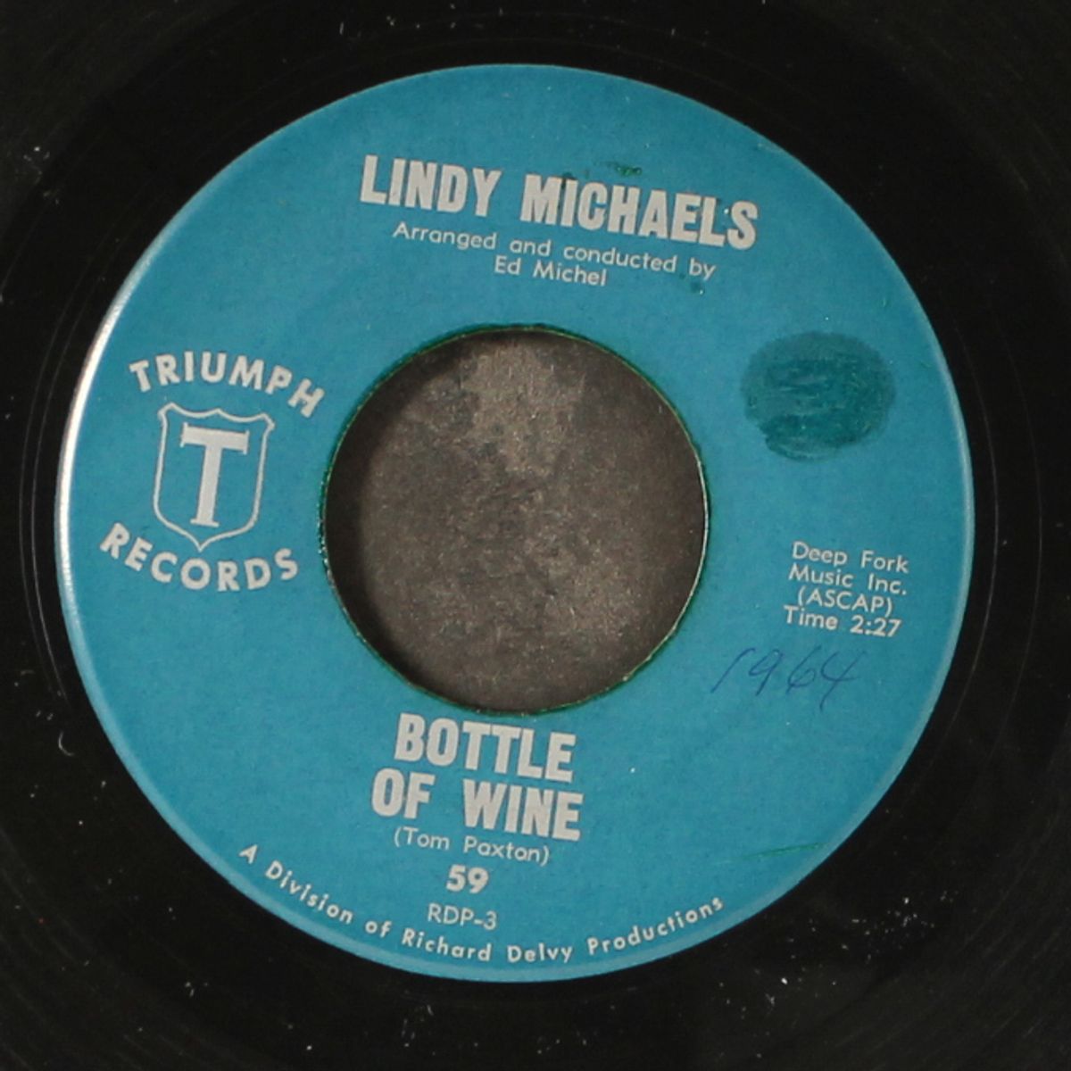 bottle of wine / san francisco bay blues by LINDY MICHAELS