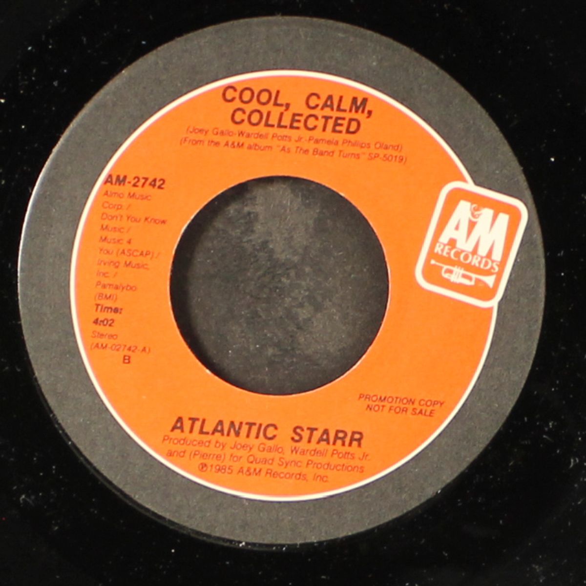 cool, calm, collected by ATLANTIC STARR