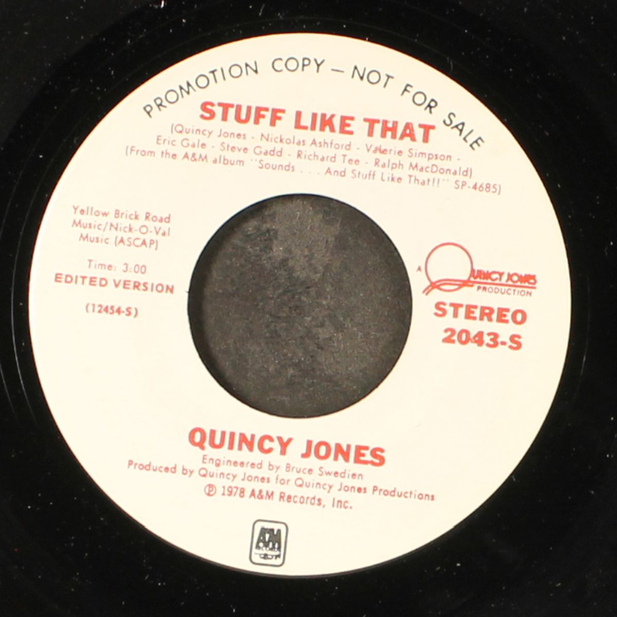 stuff like that / mono by QUINCY JONES